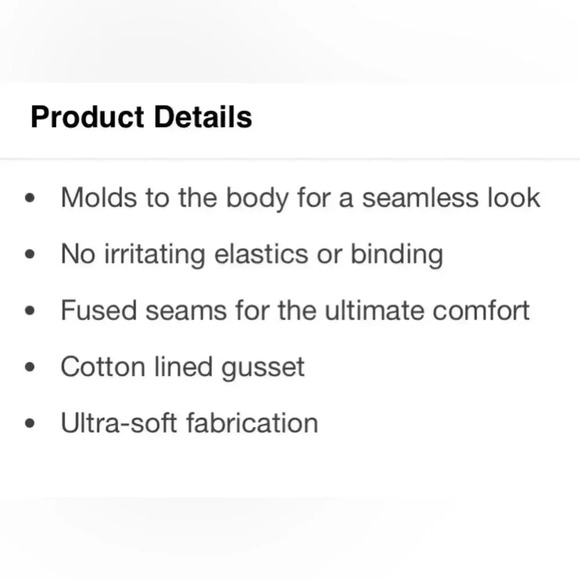 💲6️⃣ADD-ON 🆕Invisible Comfort  Thong Panties - Picture 5 of 13